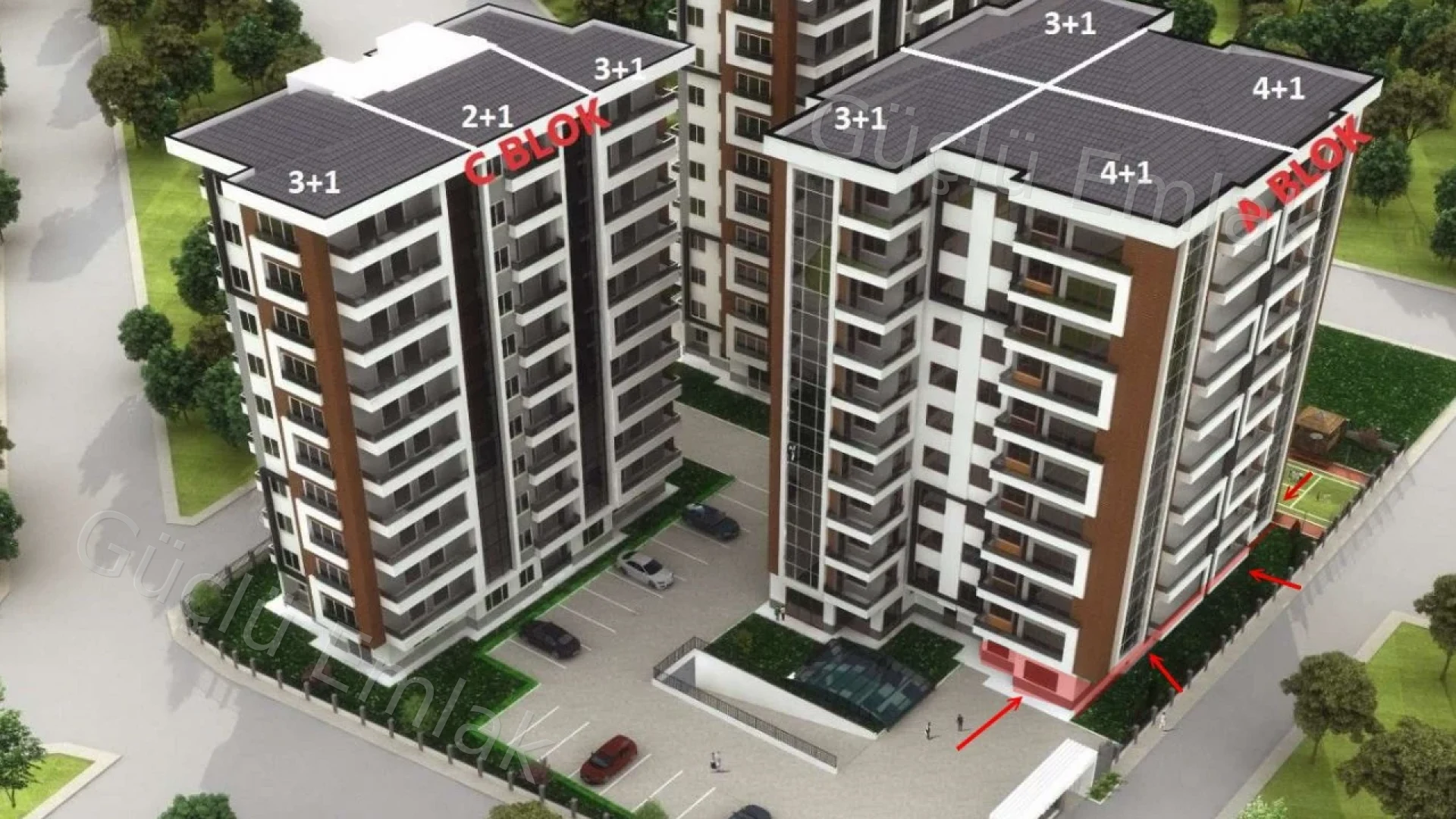Fener Altınpark'ta Havuzlu, 2+1, Zemin Kat. FIRSAT FİYAT