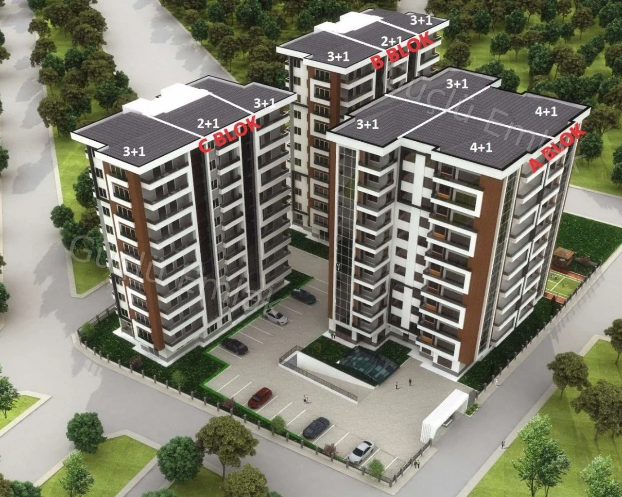 Fener Altınpark'ta Havuzlu, 2+1, Zemin Kat. FIRSAT FİYAT - 3. fotoğraf