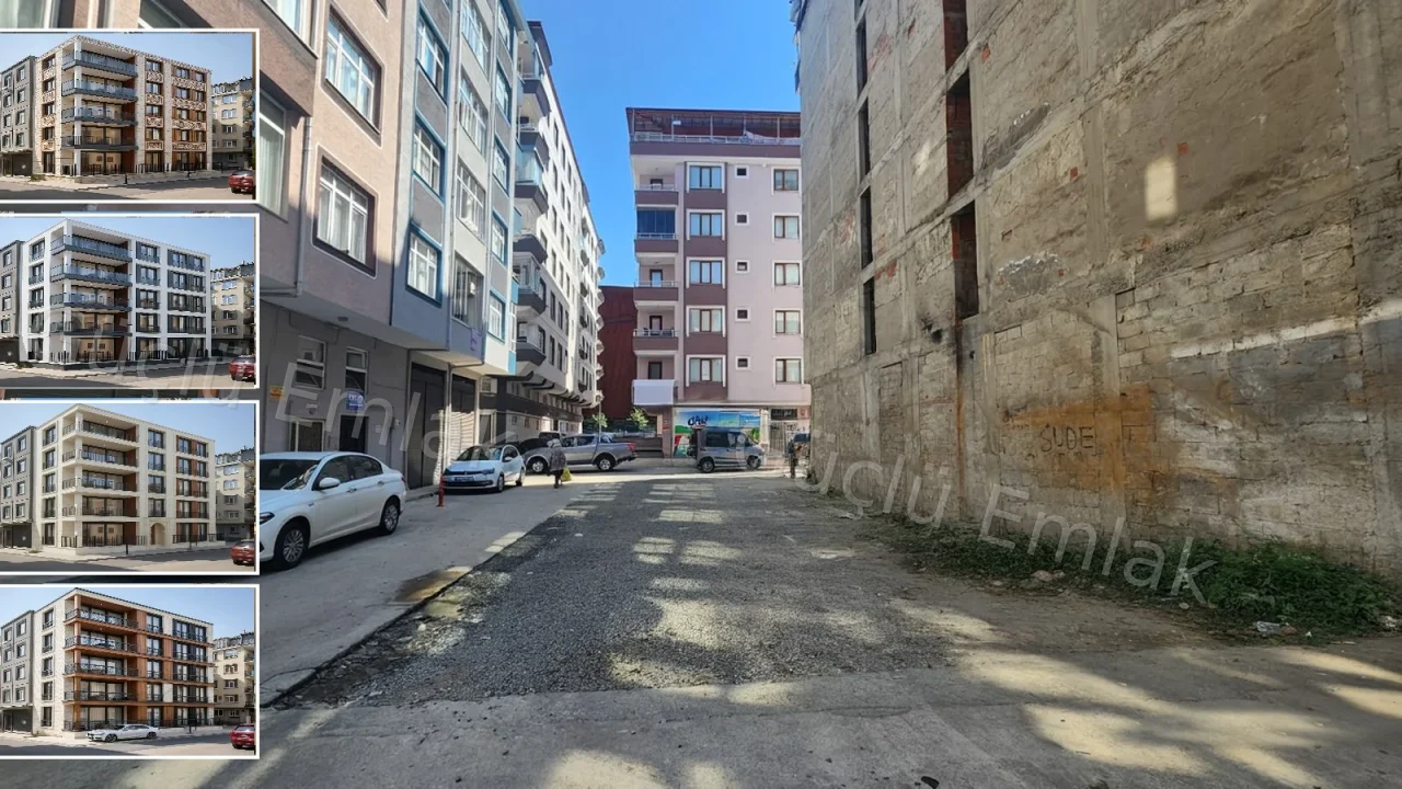 5 kat imarlı yatırımlık arsa.